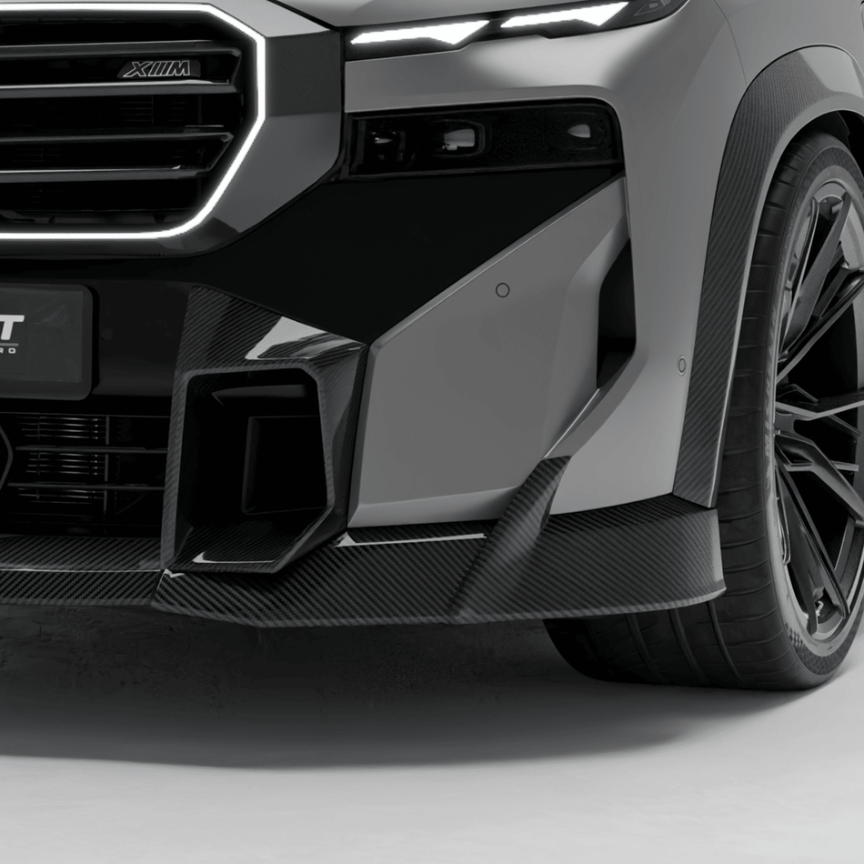 REVOZPORT - BMW XM G09 CARBON FIBRE FRONT BUMPER VENT TRIMS - Aero Carbon UK