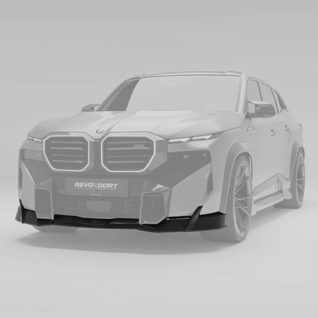 REVOZPORT - BMW XM G09 CARBON FIBRE FRONT LIP - Aero Carbon UK