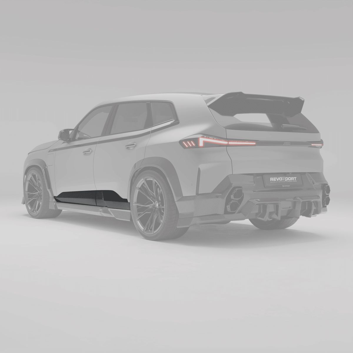 REVOZPORT - BMW XM G09 CARBON FIBRE LOWER DOOR EXTENSION PANELS - Aero Carbon UK