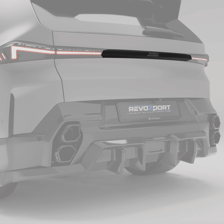 REVOZPORT - BMW XM G09 CARBON FIBRE TAILGATE TRIM PANEL - Aero Carbon UK
