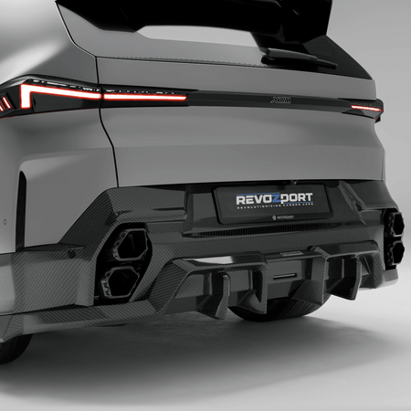 REVOZPORT - BMW XM G09 CARBON FIBRE TAILGATE TRIM PANEL - Aero Carbon UK