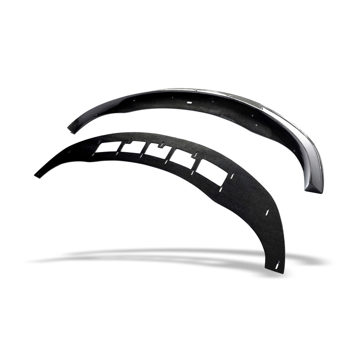 REVOZPORT - TESLA MODEL 3 2017-2023 DRY CARBON FIBER FRONT LIP - Aero Carbon UK