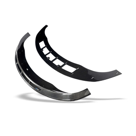 REVOZPORT - TESLA MODEL 3 2017-2023 DRY CARBON FIBER FRONT LIP - Aero Carbon UK
