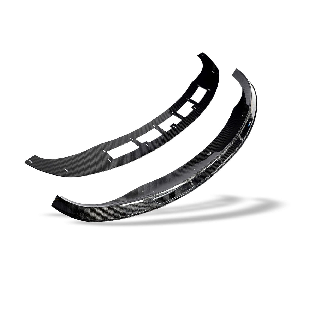 REVOZPORT - TESLA MODEL 3 2017-2023 DRY CARBON FIBER FRONT LIP - Aero Carbon UK