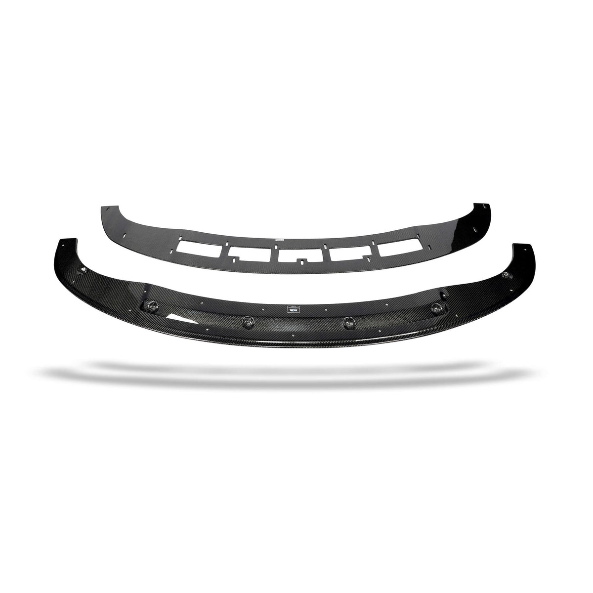 REVOZPORT - TESLA MODEL 3 2017-2023 DRY CARBON FIBER FRONT LIP - Aero Carbon UK