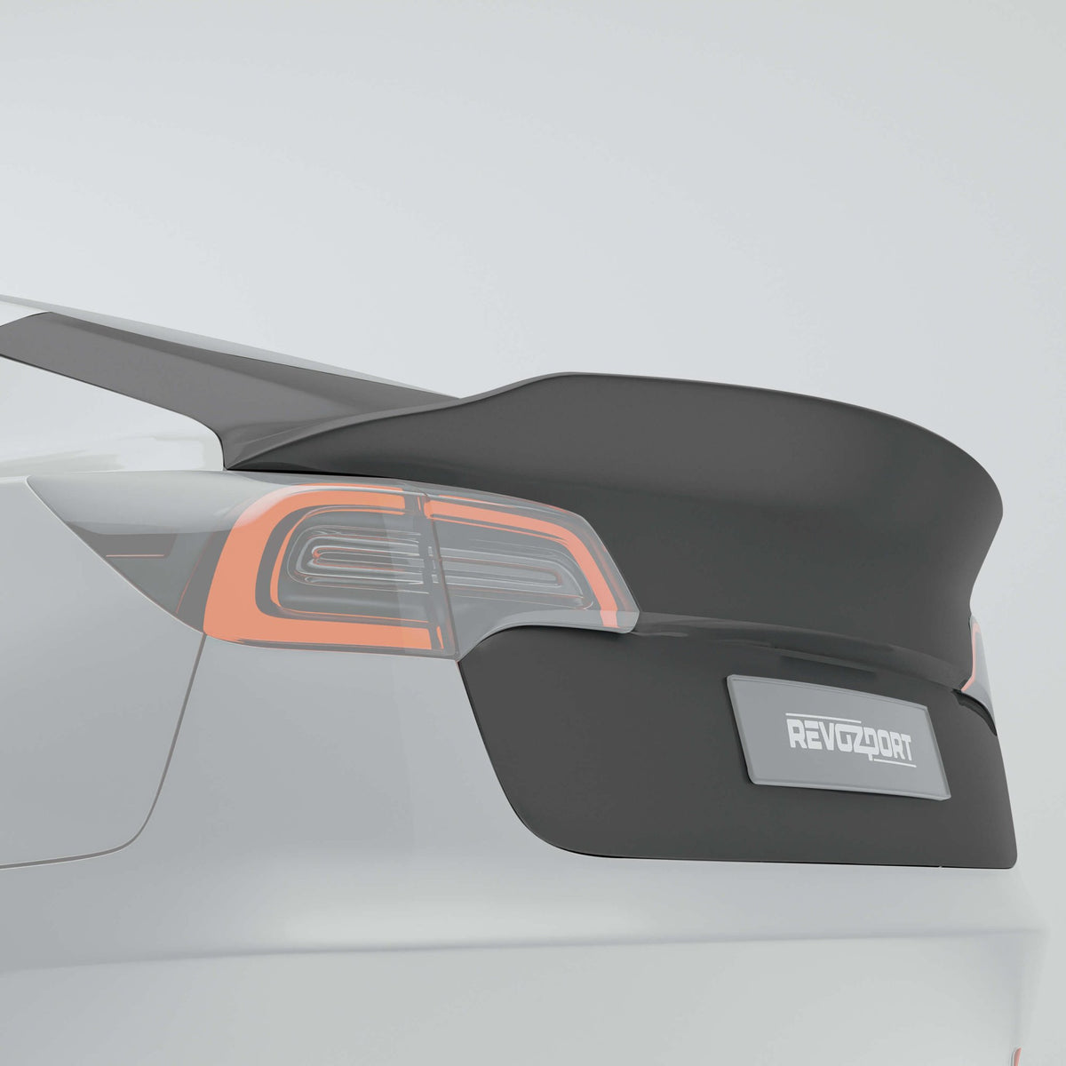 REVOZPORT - TESLA MODEL 3 2017-2023 DRY CARBON FIBER REAR BOOT TRUNK - Aero Carbon UK
