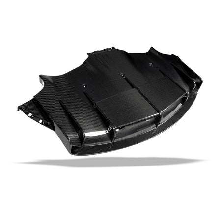 REVOZPORT - TESLA MODEL 3 2017-2023 DRY CARBON FIBER REAR DIFFUSER - Aero Carbon UK