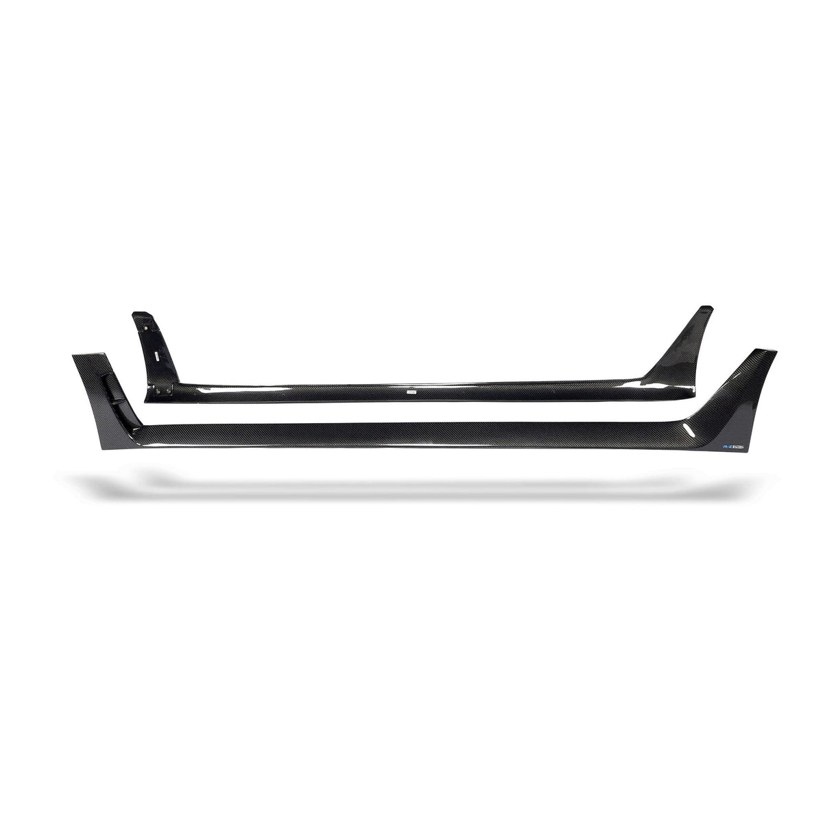 REVOZPORT - TESLA MODEL 3 2017-2023 DRY CARBON FIBER SIDE SKIRTS - Aero Carbon UK