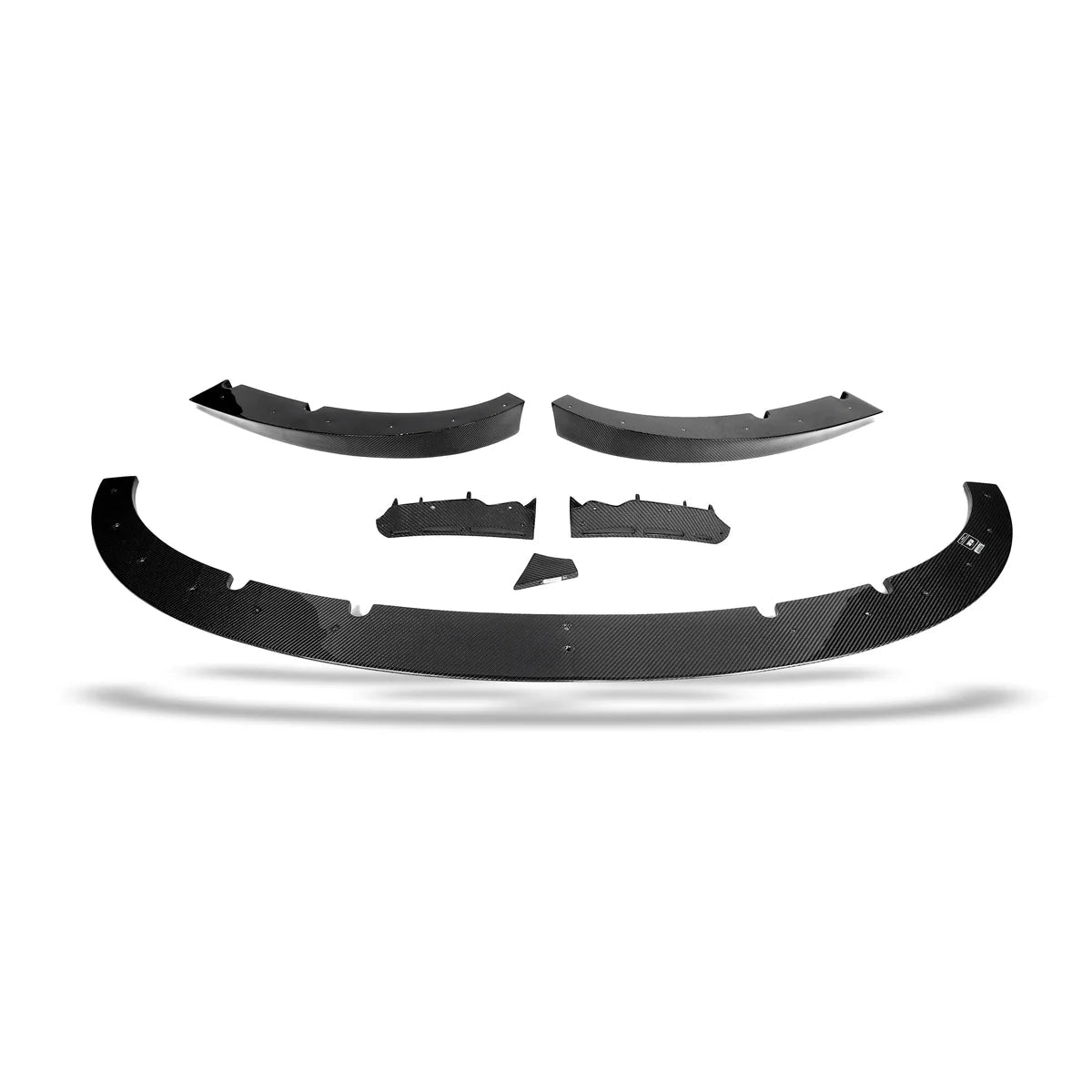 REVOZPORT - TESLA MODEL Y 2021-2024 DRY CARBON FIBER FRONT LIP - Aero Carbon UK