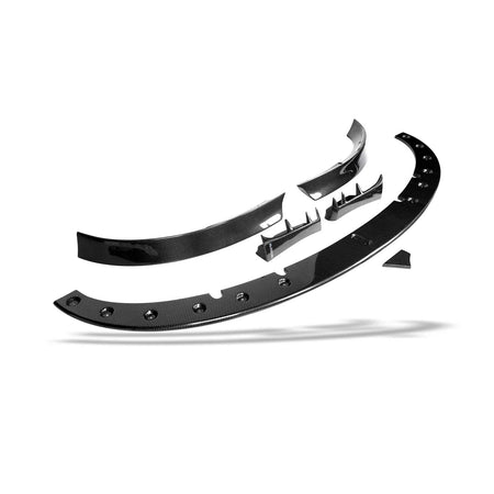 REVOZPORT - TESLA MODEL Y 2021-2024 DRY CARBON FIBER FRONT LIP - Aero Carbon UK