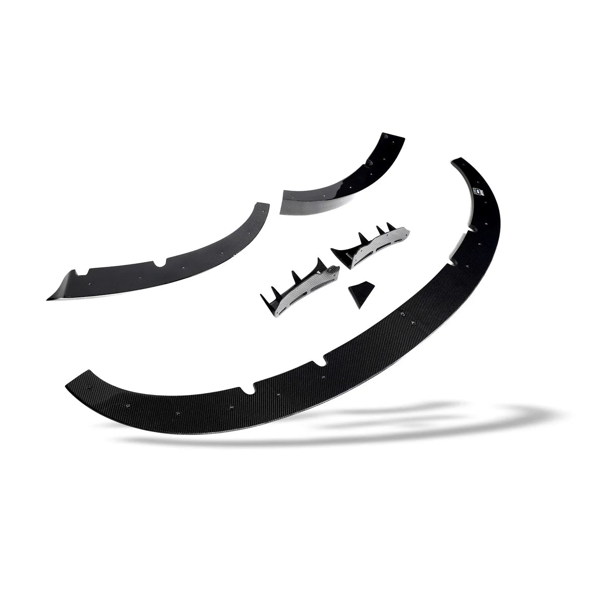 REVOZPORT - TESLA MODEL Y 2021-2024 DRY CARBON FIBER FRONT LIP - Aero Carbon UK