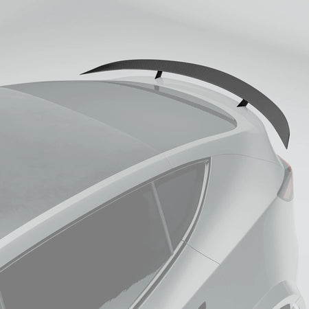 REVOZPORT - TESLA MODEL Y 2021-2024 DRY CARBON FIBER REAR SPOILER - Aero Carbon UK