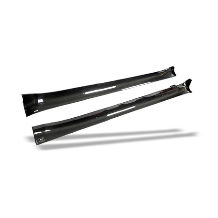 REVOZPORT - TESLA MODEL Y 2021-2024 DRY CARBON FIBER SIDE SKIRTS - Aero Carbon UK