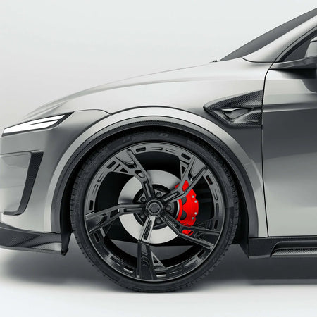 REVOZPORT - TESLA MODEL Y JUNIPER 2025+ DRY CARBON FIBER SIDE FENDER VENT TRIMS - Aero Carbon UK