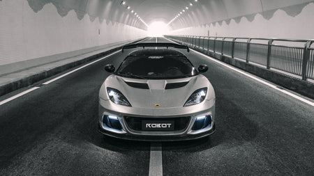 ROBOT - LOTUS EVORA 2018-2021 FRP / CARBON FIBRE FRONT BUMPER AND LIP - Aero Carbon UK
