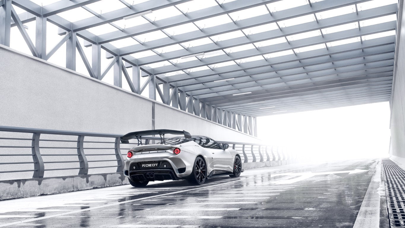ROBOT - LOTUS EVORA 2018-2021 FRP / CARBON FIBRE REAR BUMPER AND DIFFUSER - Aero Carbon UK