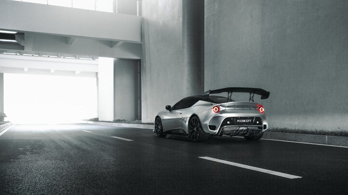 ROBOT - LOTUS EVORA 2018-2021 FRP / CARBON FIBRE REAR BUMPER AND DIFFUSER - Aero Carbon UK