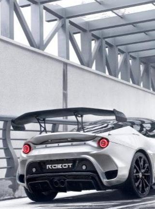 ROBOT - LOTUS EVORA 2018-2021 FRP / CARBON FIBRE REAR GT WING - Aero Carbon UK