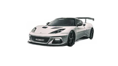 ROBOT - LOTUS EVORA 2018-2021 FRP / CARBON FIBRE REAR GT WING - Aero Carbon UK