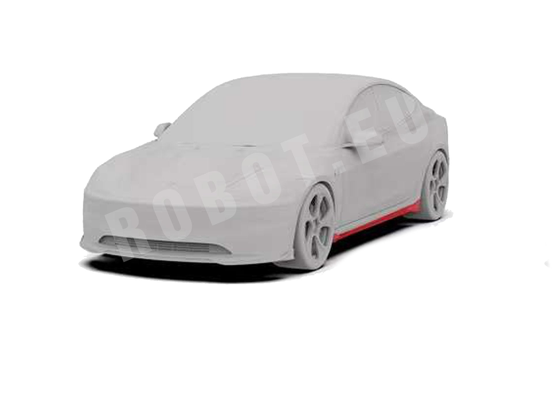 ROBOT - TESLA MODEL 3 HIGHLAND 2024+ FRP / CARBON FIBRE SIDE SKIRTS - Aero Carbon UK