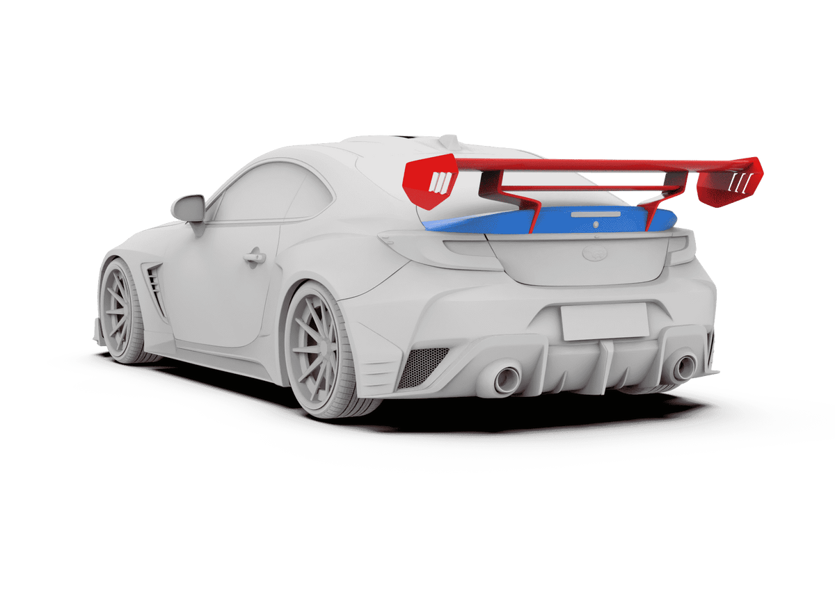 ROBOT - TOYOTA GR86 ZN8 / SUBARU BRZ ZD8 2022+ FRP / CARBON FIBRE GT WING - Aero Carbon UK