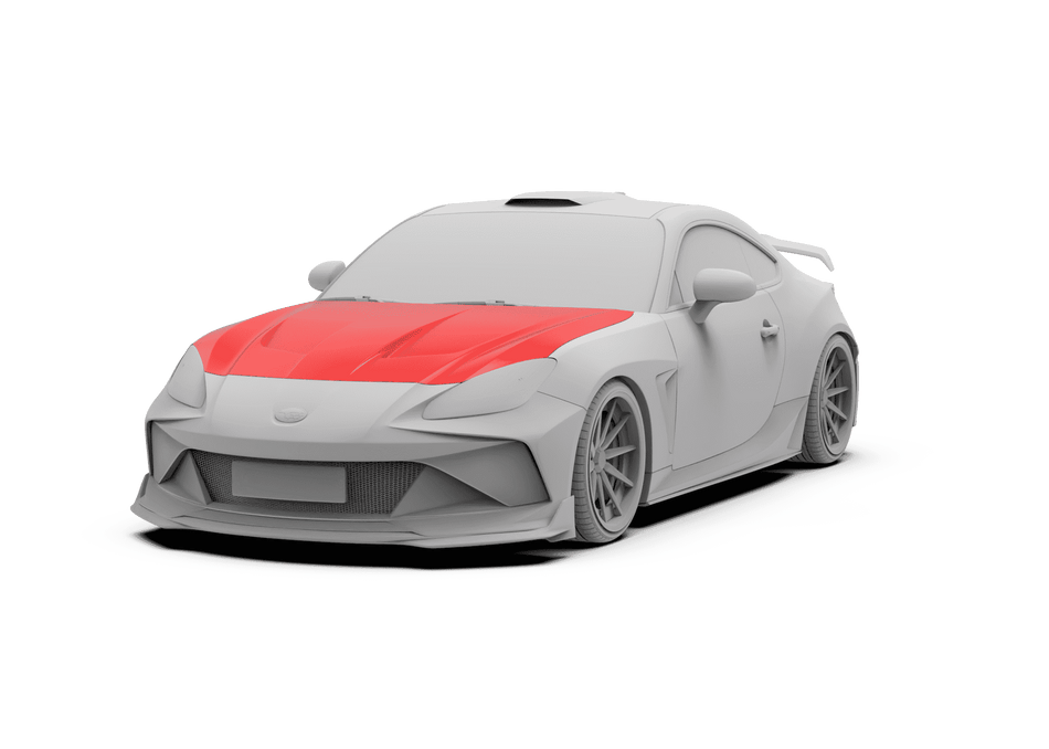 ROBOT - TOYOTA GR86 ZN8 / SUBARU BRZ ZD8 2022+ FRP / CARBON FIBRE HOOD BONNET - Aero Carbon UK
