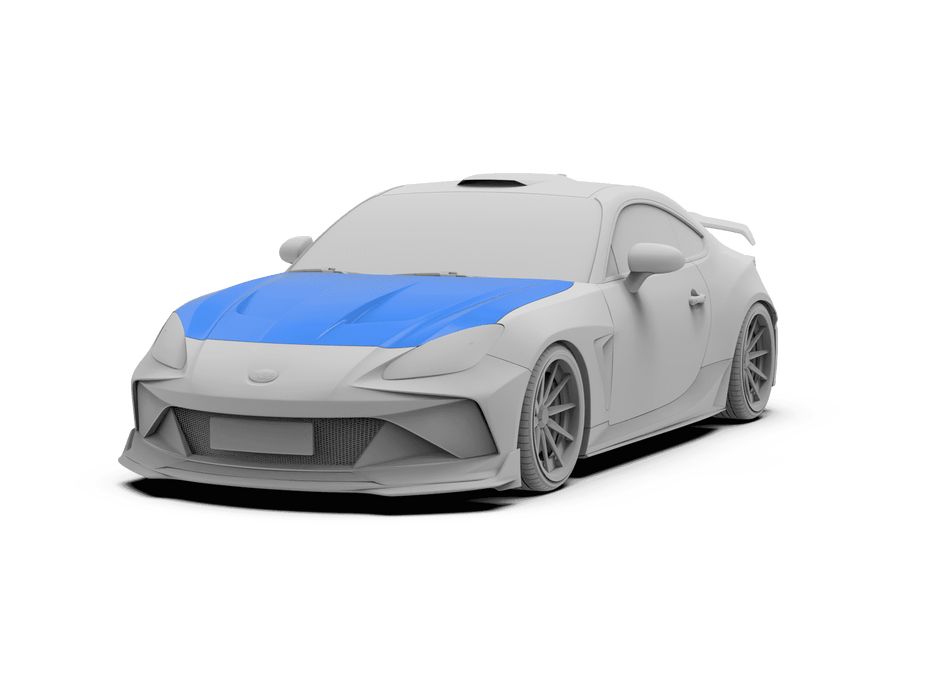 ROBOT - TOYOTA GR86 ZN8 / SUBARU BRZ ZD8 2022+ FRP / CARBON FIBRE HOOD BONNET - Aero Carbon UK
