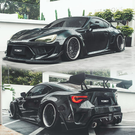 ROBOT - TOYOTA GT86 ZN6 2012-2021 FRP / CARBON FIBRE COMPLETE WIDEBODY KIT - Aero Carbon UK