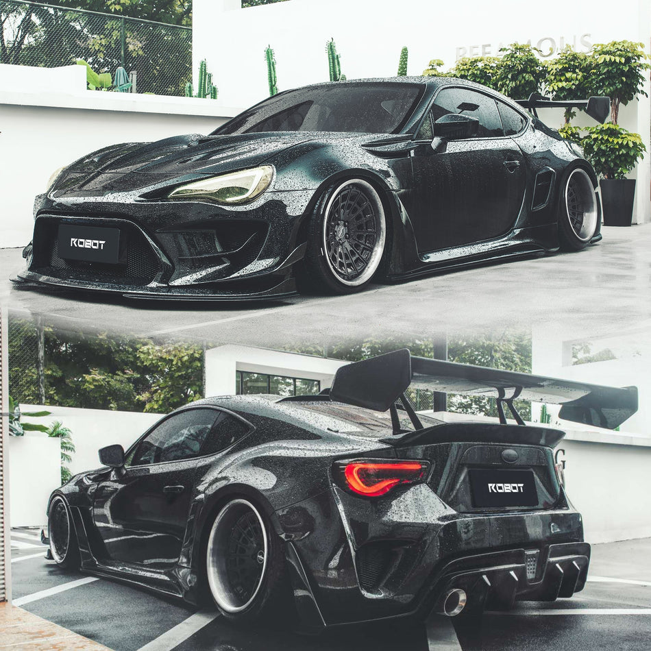 ROBOT - TOYOTA GT86 ZN6 2012-2021 FRP / CARBON FIBRE COMPLETE WIDEBODY KIT - Aero Carbon UK