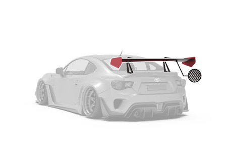 ROBOT - TOYOTA GT86 ZN6 2012-2021 FRP / CARBON FIBRE GT WING - Aero Carbon UK