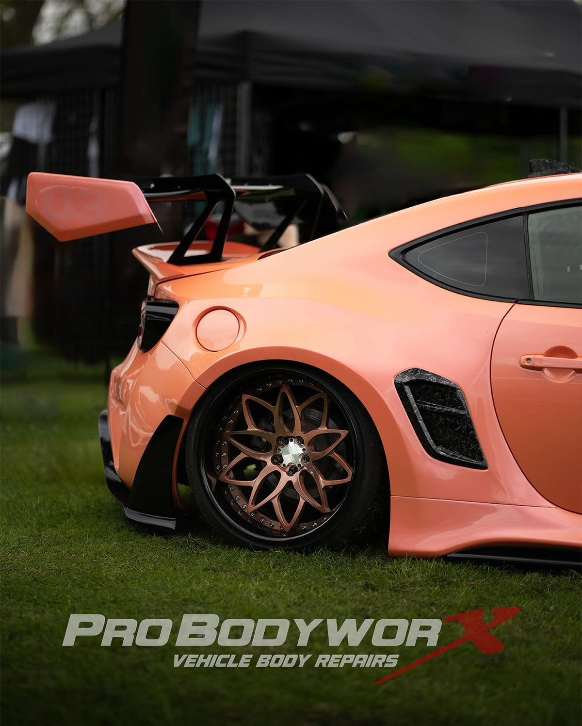 ROBOT - TOYOTA GT86 ZN6 2012-2021 FRP / CARBON FIBRE GT WING - Aero Carbon UK