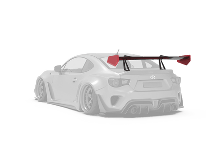 ROBOT - TOYOTA GT86 ZN6 2012-2021 FRP / CARBON FIBRE GT WING - Aero Carbon UK