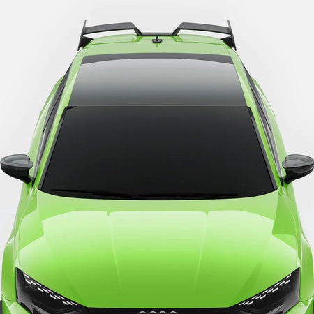 SOOQOO - AUDI RS3 8Y.5 SPORTBACK FACELIFT DRY CARBON FIBER REAR TOP SPOILER - Aero Carbon UK