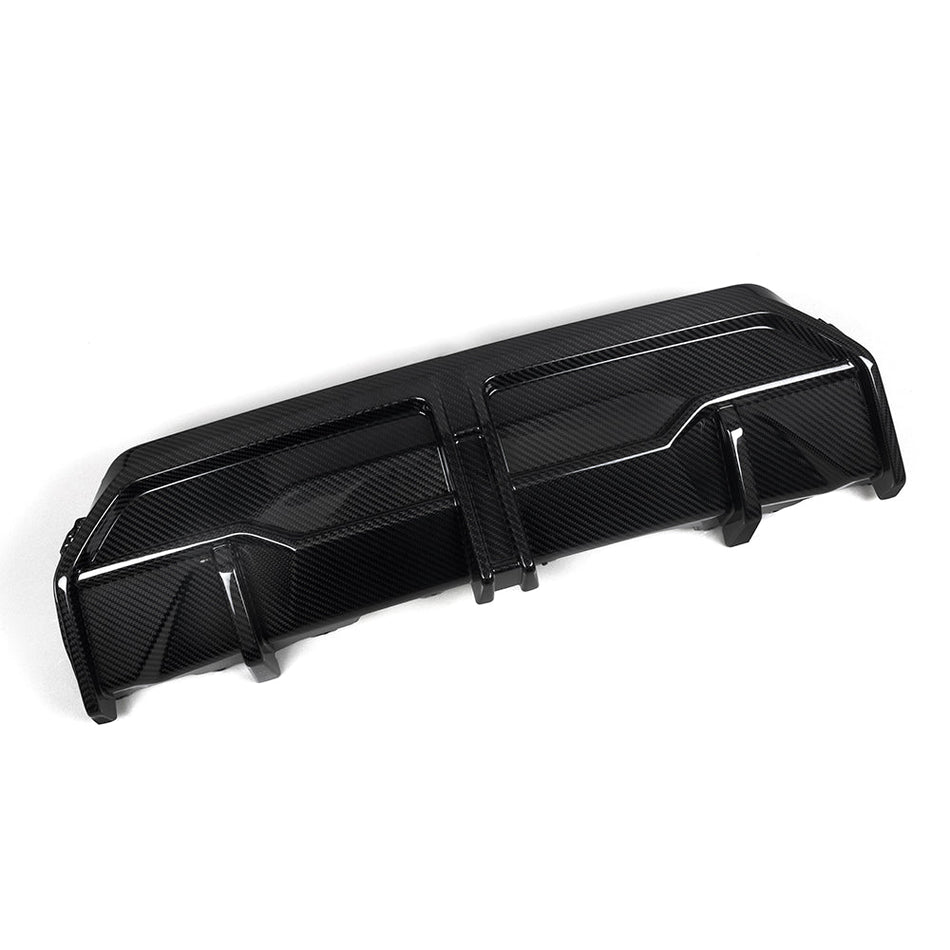 SOOQOO - BMW 2 SERIES G42 / M240I DRY CARBON FIBRE REAR CENTRE DIFFUSER - Aero Carbon UK