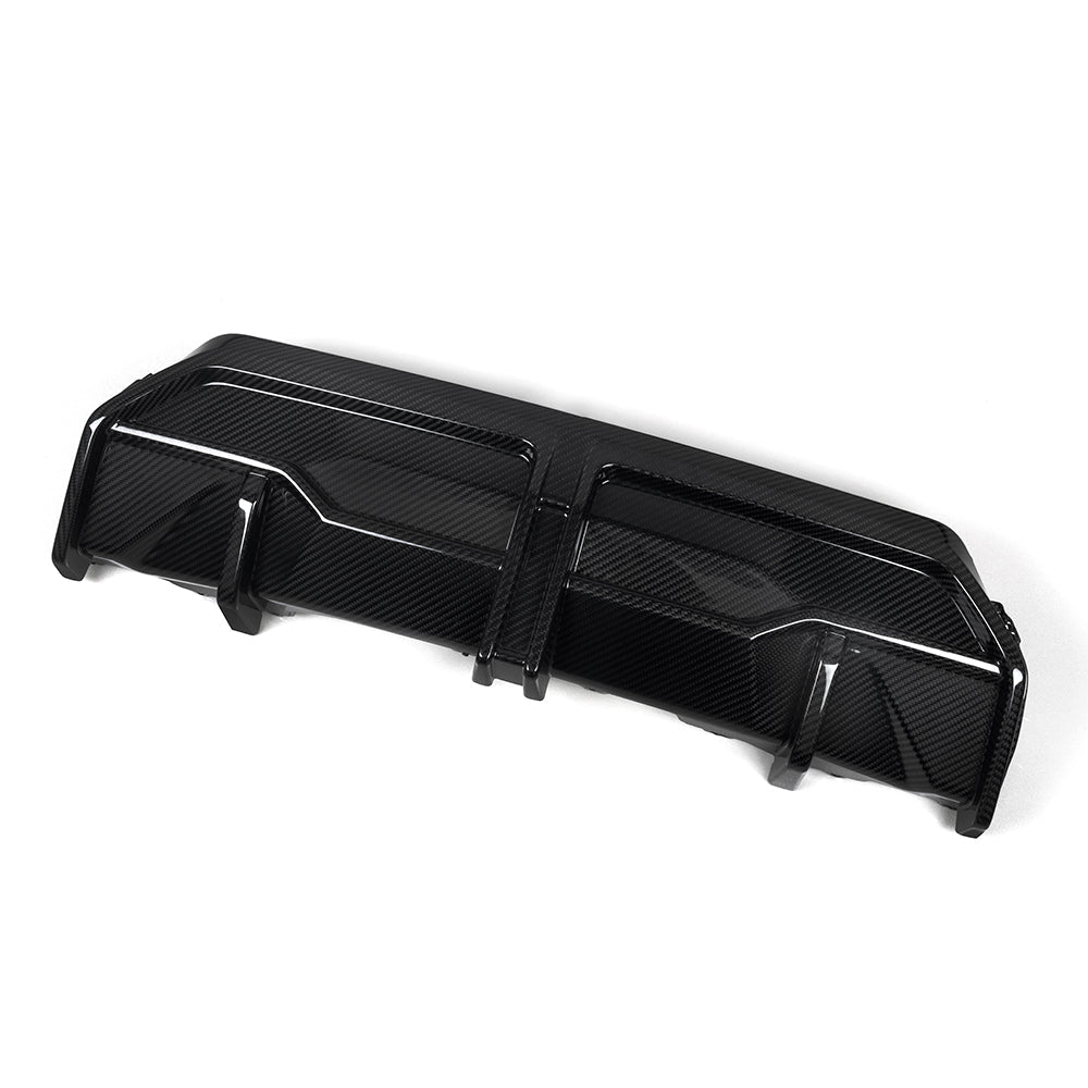 SOOQOO - BMW 2 SERIES G42 / M240I DRY CARBON FIBRE REAR CENTRE DIFFUSER - Aero Carbon UK