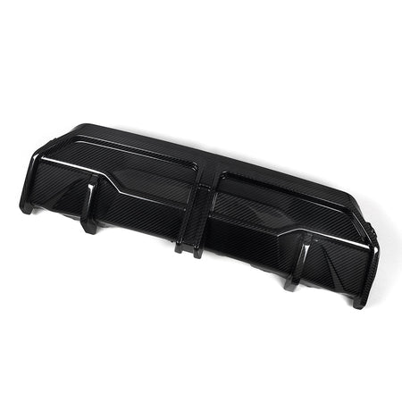 SOOQOO - BMW 2 SERIES G42 / M240I DRY CARBON FIBRE REAR CENTRE DIFFUSER - Aero Carbon UK