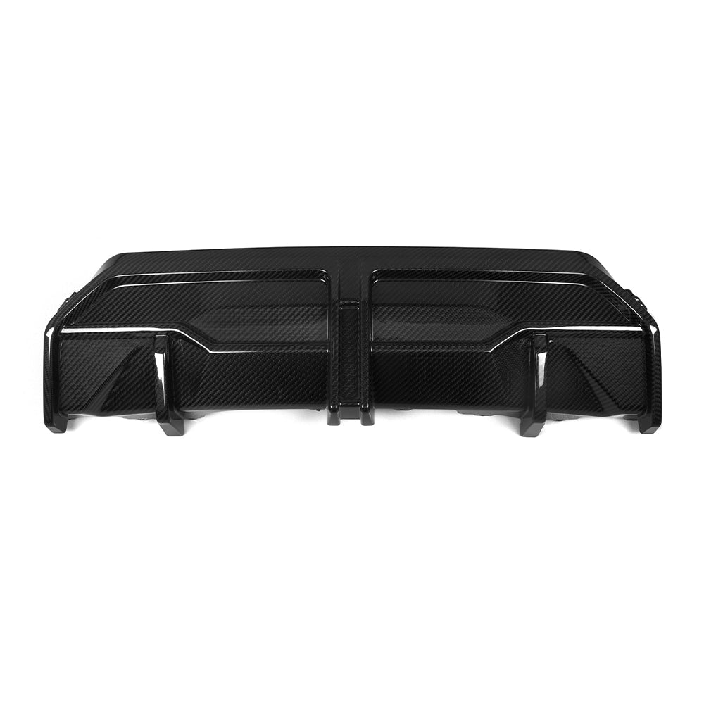 SOOQOO - BMW 2 SERIES G42 / M240I DRY CARBON FIBRE REAR CENTRE DIFFUSER - Aero Carbon UK