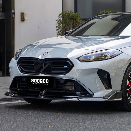 SOOQOO - BMW 2 SERIES GRAN COUPE F74 DRY CARBON FIBER FRONT LIP - Aero Carbon UK