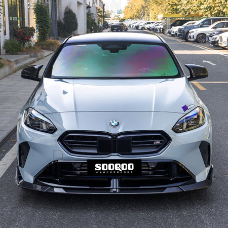 SOOQOO - BMW 2 SERIES GRAN COUPE F74 DRY CARBON FIBER FRONT LIP - Aero Carbon UK