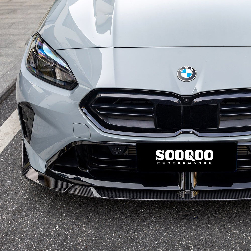 SOOQOO - BMW 2 SERIES GRAN COUPE F74 DRY CARBON FIBER FRONT LIP - Aero Carbon UK