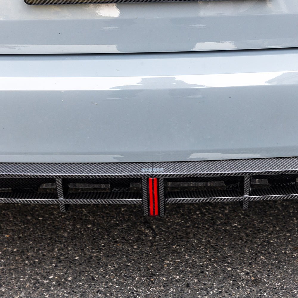 SOOQOO - BMW 2 SERIES GRAN COUPE F74 DRY CARBON FIBER REAR DIFFUSER - Aero Carbon UK