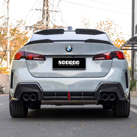 SOOQOO - BMW 2 SERIES GRAN COUPE F74 DRY CARBON FIBER REAR DIFFUSER - Aero Carbon UK
