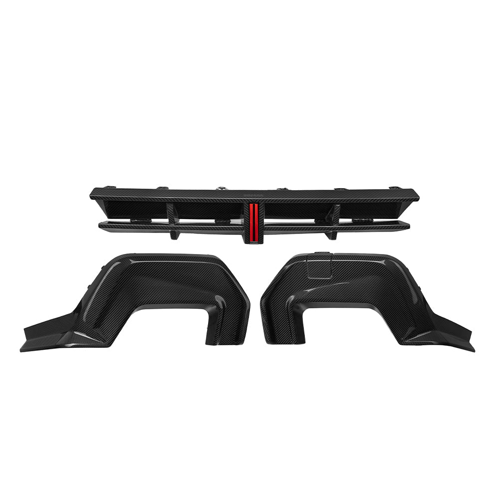 SOOQOO - BMW 2 SERIES GRAN COUPE F74 DRY CARBON FIBER REAR DIFFUSER - Aero Carbon UK