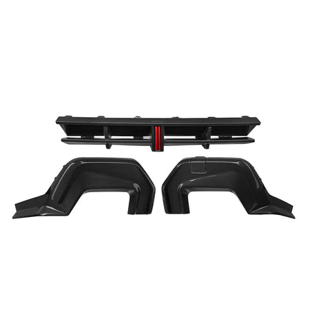 SOOQOO - BMW 2 SERIES GRAN COUPE F74 DRY CARBON FIBER REAR DIFFUSER - Aero Carbon UK