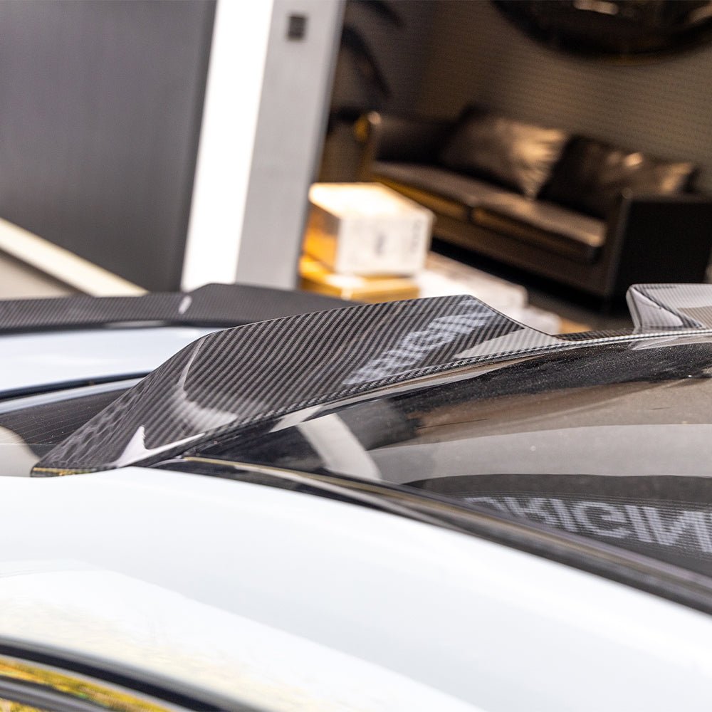 SOOQOO - BMW 2 SERIES GRAN COUPE F74 DRY CARBON FIBER TOP ROOF SPOILER - Aero Carbon UK
