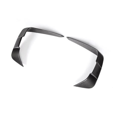 SOOQOO - BMW 8 SERIES G14 DRY CARBON FIBRE FRONT BUMPER INSERT - Aero Carbon UK