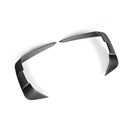 SOOQOO - BMW 8 SERIES G14 DRY CARBON FIBRE FRONT BUMPER INSERT - Aero Carbon UK