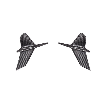 SOOQOO - BMW 8 SERIES G14 DRY CARBON FIBRE REAR BUMPER INSERT - Aero Carbon UK