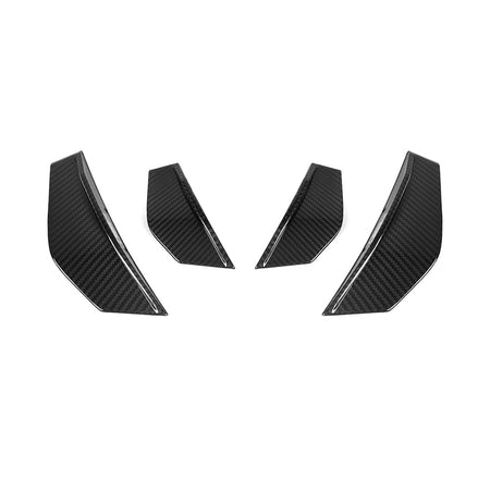 SOOQOO - BMW M2 F87 DRY CARBON FIBRE FRONT CANARDS - Aero Carbon UK