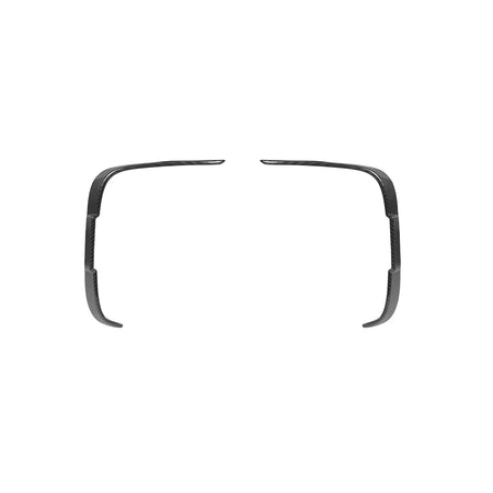 SOOQOO - BMW M2 F87 DRY CARBON FIBRE REAR BUMPER INSERTS - Aero Carbon UK